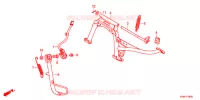 PIEDE D'APPOGGIO per Honda ADV 150 ABS 2021