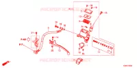 POMPA FRENO POSTERIORE per Honda ADV 150 ABS 2021