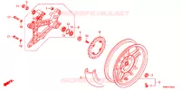 RUOTA POSTERIORE/BRACCIO OSCILLANTE per Honda ADV 150 ABS 2021