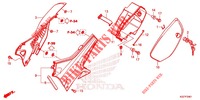 COPERTURA LATO (CRF250RL/RLA) per Honda CRF 250 RALLYE 2020