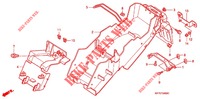 PARAFANGO POSTERIORE  per Honda CBR 125 2005