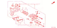CALIBRO FRENO POSTERIORE  per Honda CBR 600 RR 2003