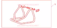 CAVALLETTO MANUT.POST.  per Honda CBR 600 RR 2003