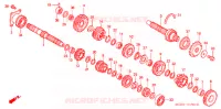 TRASMISSIONE  per Honda CBR 600 RR 2003