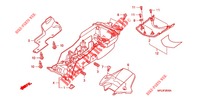 PARAFANGO POSTERIORE (CBR1000RR) per Honda CBR 1000 RR FIREBLADE REPSOL 2011