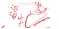 CATENA CAMMA/TENSIONE   per Honda SILVER WING 600 ABS 2010