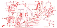 CONDOTTO MANIGLIA/COPERTURA MANIGLIA  per Honda SILVER WING 600 ABS 2010