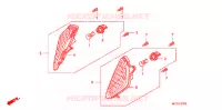 FRECCIA   per Honda SILVER WING 600 ABS 2010