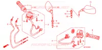 INTERRUTTORE/CAVO  per Honda SILVER WING 600 ABS 2010