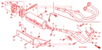 SMORZATORE SCARICO   per Honda SILVER WING 600 ABS 2010