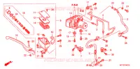 CILINDRO MAESTRO FRENO (FJS600A) per Honda SILVER WING 600 ABS 2007