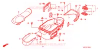 SCATOLA BAGAGLI  per Honda SILVER WING 600 ABS 2007