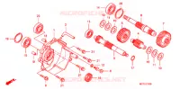 TRASMISSIONE  per Honda SILVER WING 600 ABS 2007