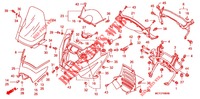 COPERTURA ANTERIORE  per Honda SILVER WING 600 ABS 2010