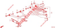 BRACCIO ANTERIORE  per Honda FOURTRAX 520 FOREMAN RUBICON 4X4 AT DCT EPS 2021
