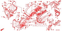 PARAFANGO POSTERIORE  per Honda FOURTRAX 520 FOREMAN RUBICON 4X4 AT DCT EPS 2021