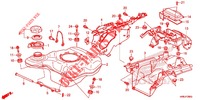 SERBATOIO COMBUSTIBILE  per Honda FOURTRAX 520 FOREMAN RUBICON 4X4 AT DCT EPS 2021