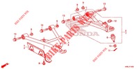 BRACCIO ANTERIORE  per Honda FOURTRAX 520 FOREMAN RUBICON 4X4 EPS RED 2021