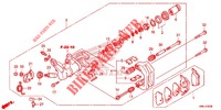 CALIBRO FRENO POSTERIORE  per Honda FOURTRAX 520 FOREMAN RUBICON 4X4 EPS RED 2021