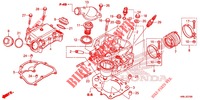 TESTATA  per Honda FOURTRAX 520 FOREMAN RUBICON 4X4 EPS RED 2021