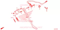 POSTEGGIO LATERALE  per Honda SHADOW VT 750 AERO C-ABS 2020