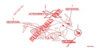 MARCHIO/EMBLEMA (BR,E,ED,F,KO,RU,U,2BR) per Honda CROSSTOURER 1200 DCT 2012