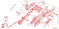 CALIBRO FRENO POSTERIORE  per Honda CROSSTOURER 1200 DCT 2012