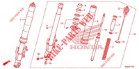 FORCELLA ANTERIORE  per Honda CROSSTOURER 1200 DCT 2012