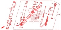 FORCELLA ANTERIORE  per Honda CROSSTOURER 1200 DCT 2014