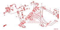 PIEDE D'APPOGGIO  per Honda CROSSTOURER 1200 DCT 2014