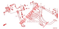 PIEDE D'APPOGGIO  per Honda CROSSTOURER 1200 2014