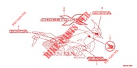 MARCHIO/EMBLEMA (BR,E,ED,F,KO,RU,U,2BR) per Honda CROSSTOURER 1200 2012