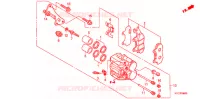 CALIBRO FRENO ANTERIORE   per Honda 125 VARADERO 2011