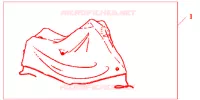 COPRIMOTO XL HONDA LOGO per Honda 125 VARADERO 2011