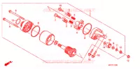 MOTORE AVVIATORE   per Honda 125 VARADERO 2011