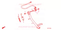 PIEDE D'APPOGGIO  per Honda 125 VARADERO 2011
