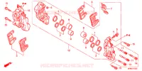 CALIBRO FRENO ANTERIORE  (CB400) per Honda CB 400 SUPER FOUR TYPE II 2011