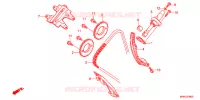 CATENA CAMMA/TENSIONE   per Honda CB 400 SUPER FOUR TYPE II 2011