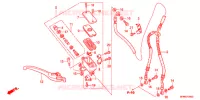 CILINDRO MAESTRO FRENO (CB400) per Honda CB 400 SUPER FOUR TYPE II 2011