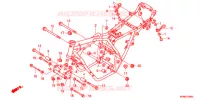 CORPO TELAIO   per Honda CB 400 SUPER FOUR TYPE II 2011