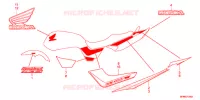 MARCHIO (2) per Honda CB 400 SUPER FOUR TYPE II 2011