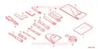 UTENSILI  per Honda CB 400 SUPER FOUR TYPE II 2011