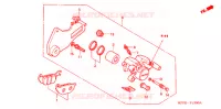 CALIBRO FRENO POSTERIORE   per Honda CBR 125 2007