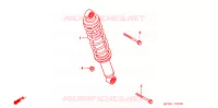 CUSCINO POSTERIORE   per Honda CBR 125 2007