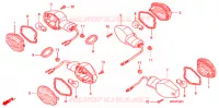 FRECCIA  (CBR125RW7/RW9/RWA) per Honda CBR 125 2007