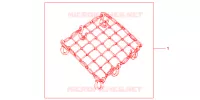 RETE P/OGGETTI(NERO)  per Honda CBR 125 2007