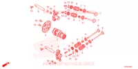 ALBERO A CAMME/VALVOLA   per Honda FORZA 125 TOP BOX 2021