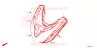 FANALE  per Honda FORZA 125 TOP BOX 2021