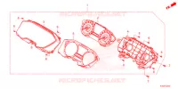 INDICATORE COMBINAZIONE  per Honda FORZA 125 TOP BOX 2021