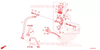 POMPA FRENO POSTERIORE per Honda FORZA 125 TOP BOX 2021
